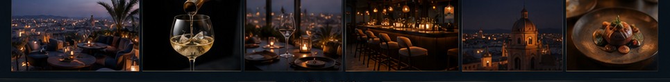 Ambiances du rooftop AURA